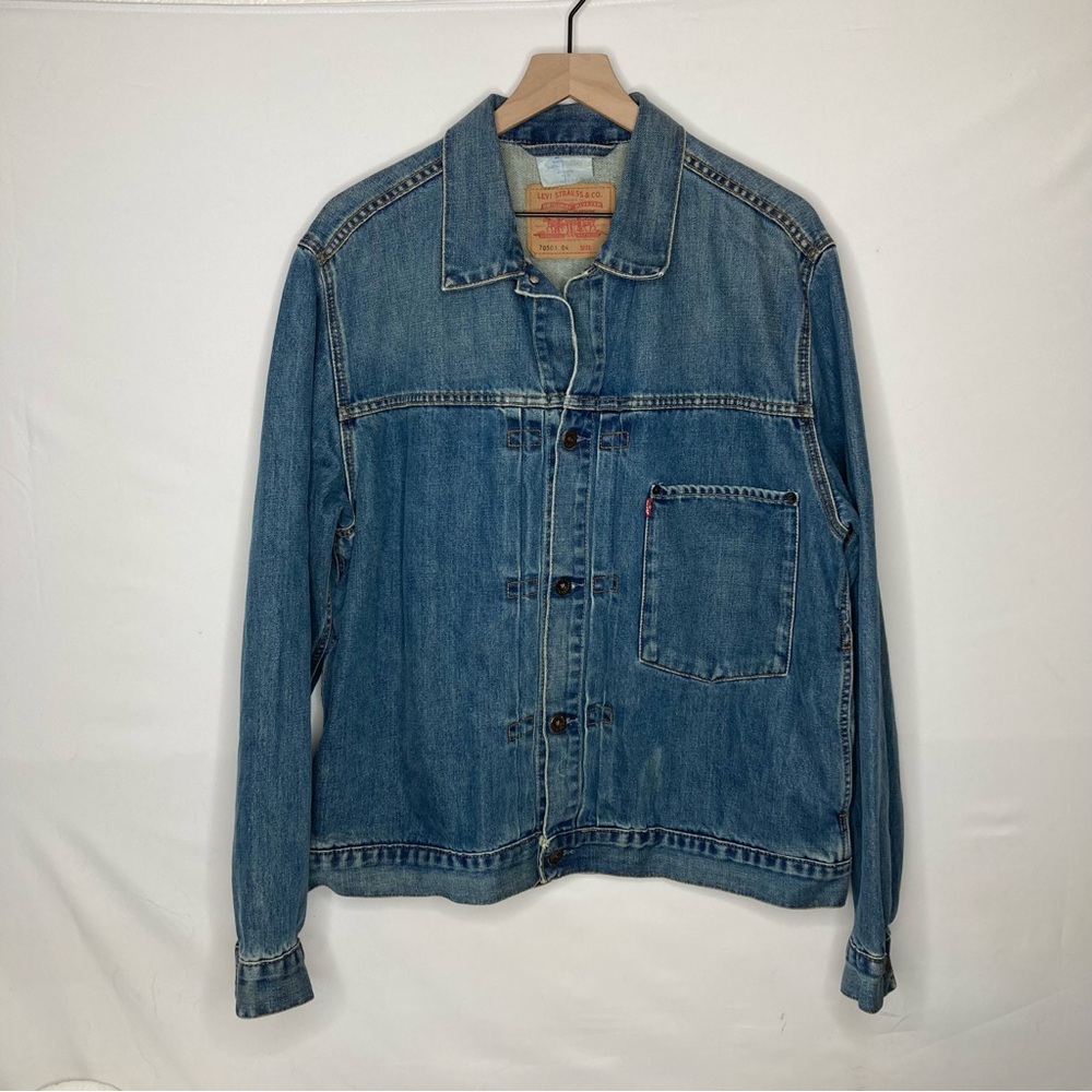 Levi’s Type 1 Trucker Jacket Mens Small Denim Jean Vintage